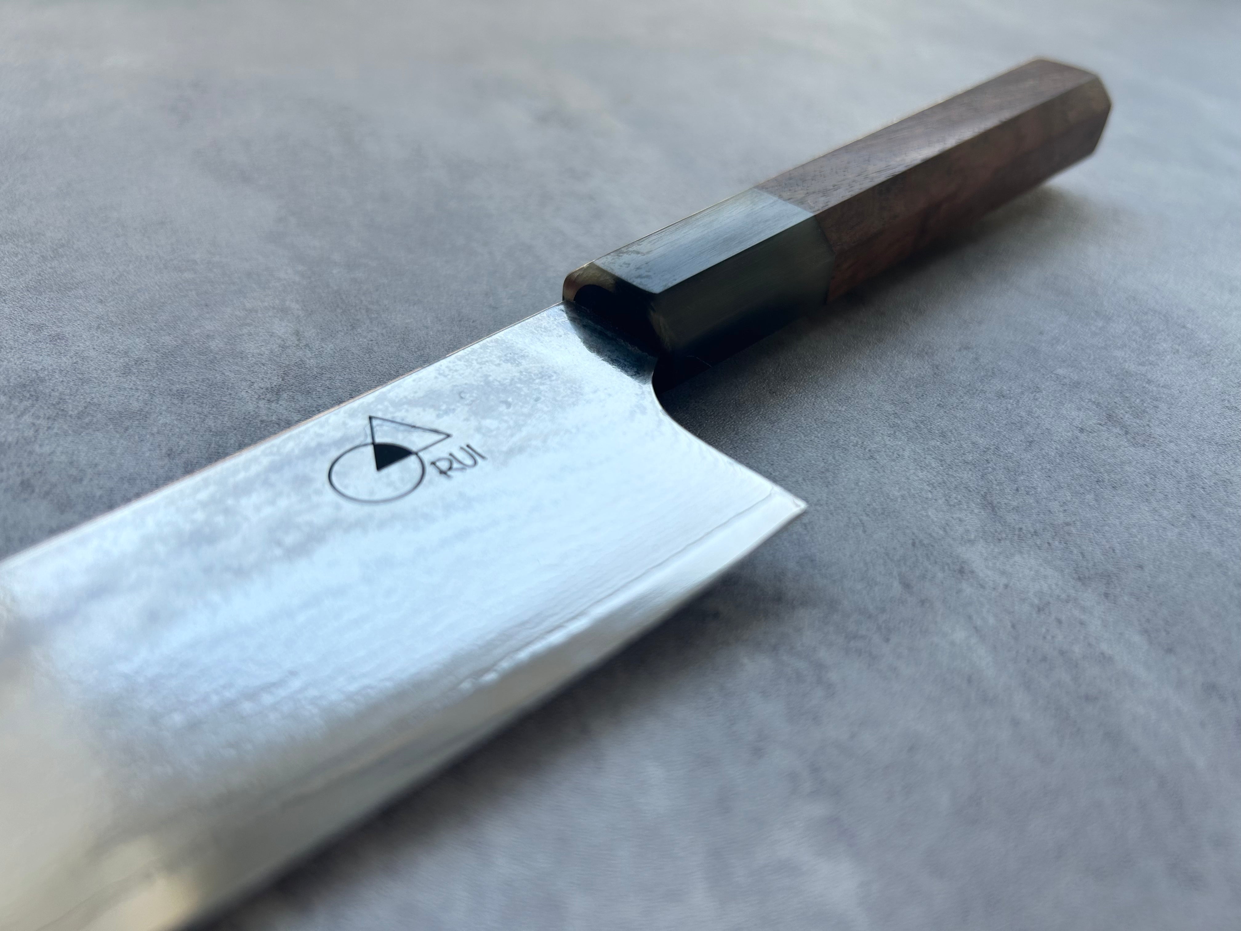 "ZEN" JAPANESE AUS-10 Damasucs 8inch Santoku- Best home-use high end RUI knife currently FREE SHIPPING