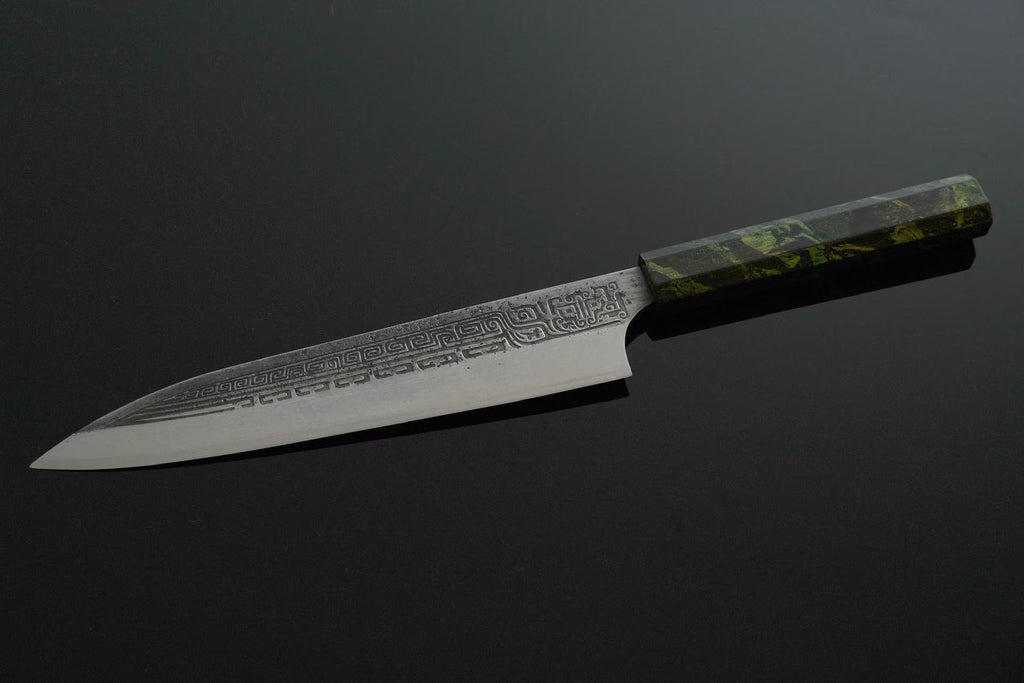 “Azure Dragon" W61F Damascus Gyuto 9inch FREE SHIPPING