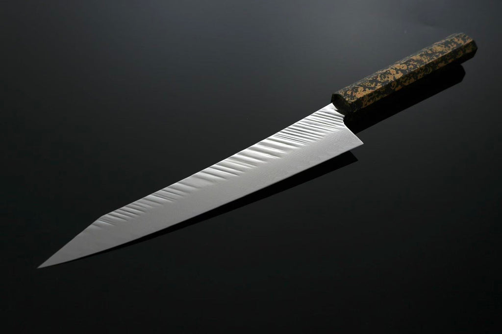 "Amur Tiger" 10Cr15Mov Damascus Kiritsuke 9inch FREE SHIPPING