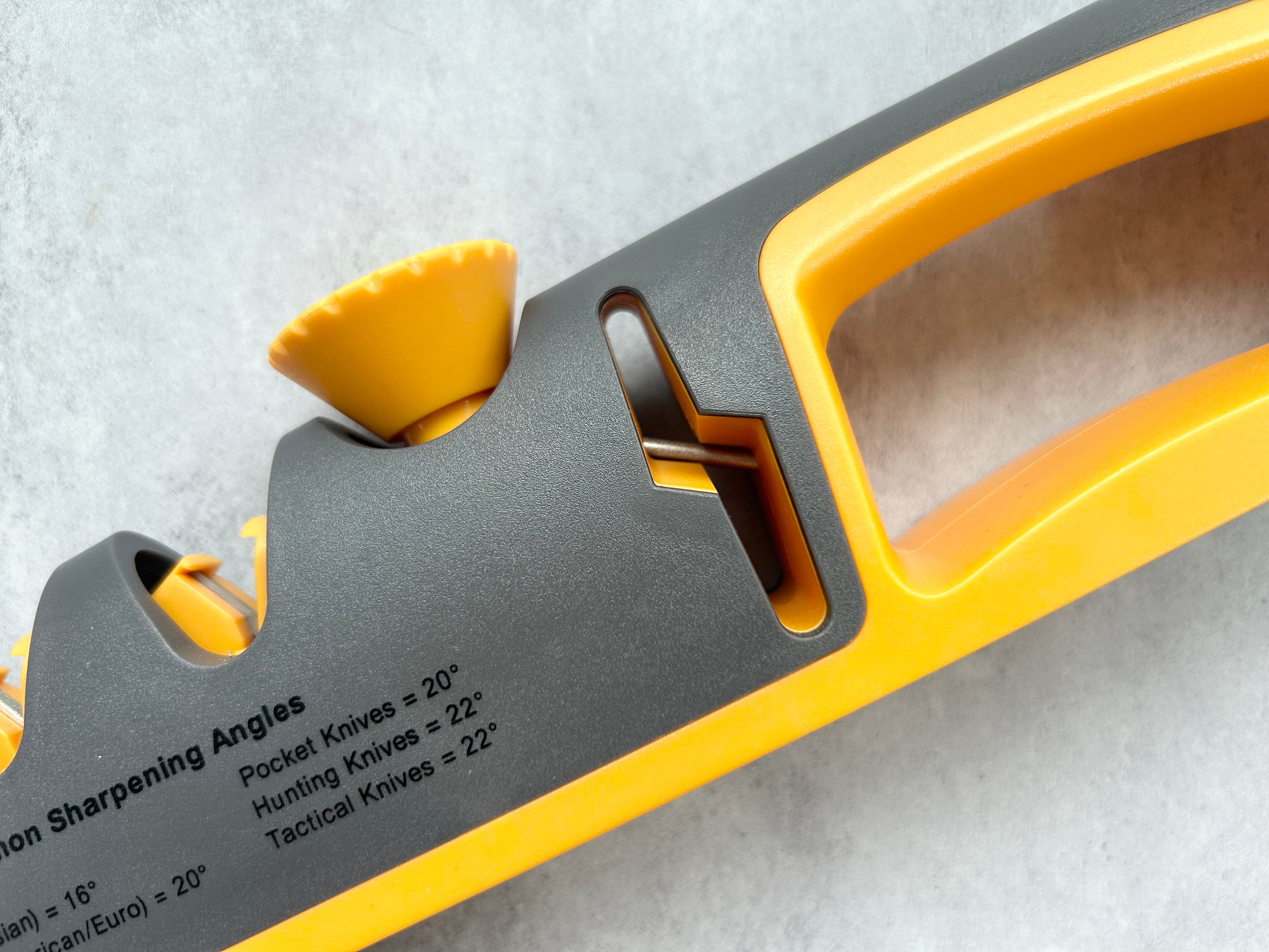 PRO EDGE+ Angle Adjustable Knife Sharpener, Designed by Raythesharpener
