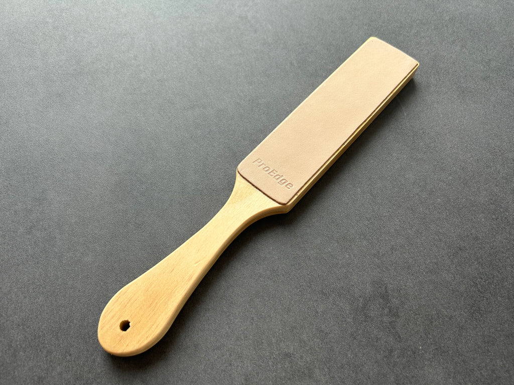 Upgraded ProEdge Leather Strop Knife Honing Pad for Sharpening