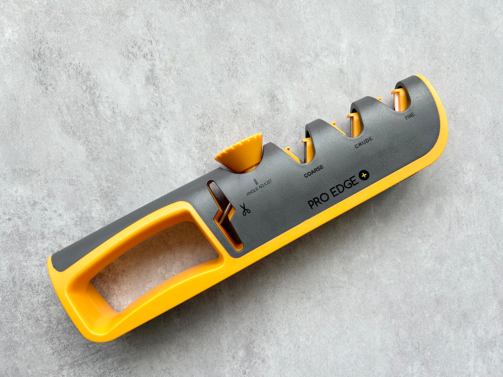 PRO EDGE+ Angle Adjustable Knife Sharpener, Designed by Raythesharpener