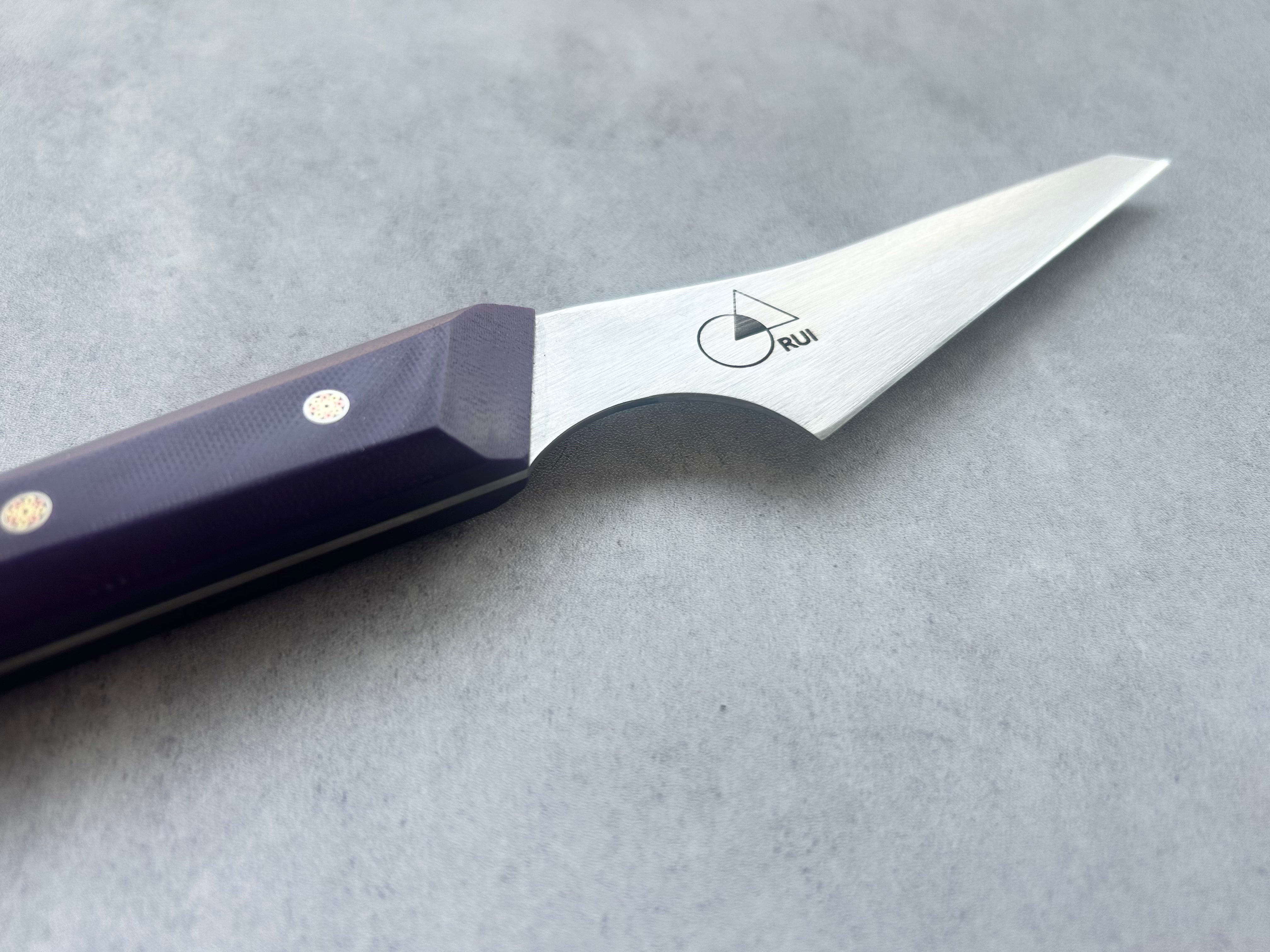 HSS Petty/Utility 'Grape' Purple G10 Handle FREE SHPPING