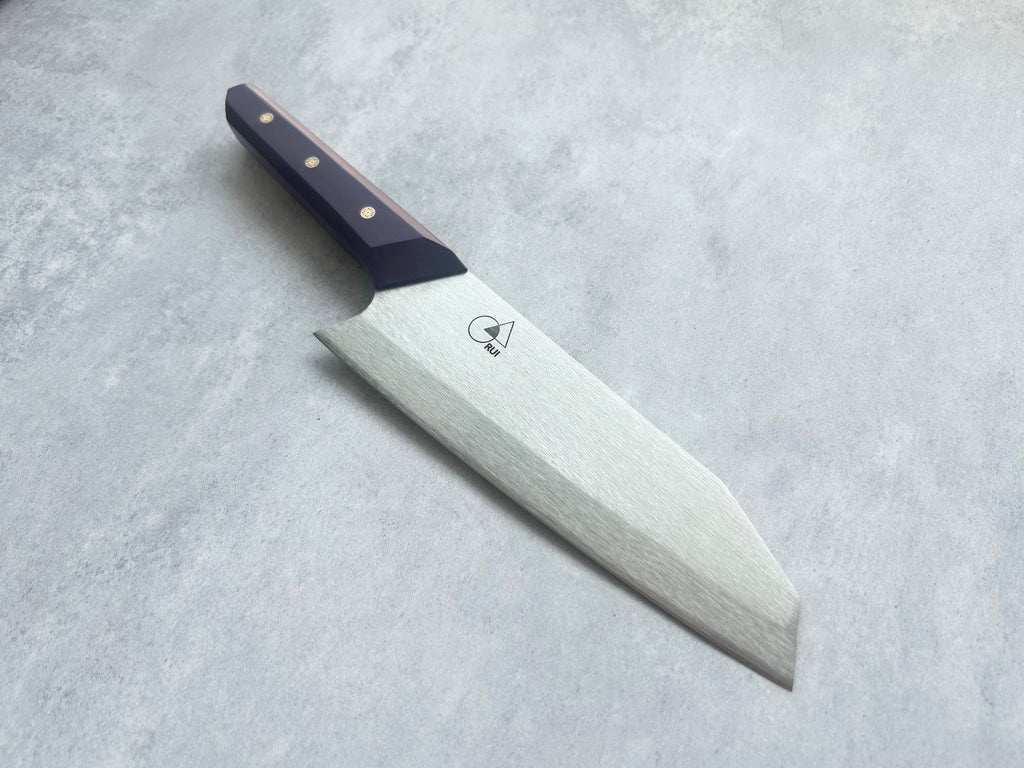 HSS Santoku 'Grape' Purple G10 Handle FREE SHPPING