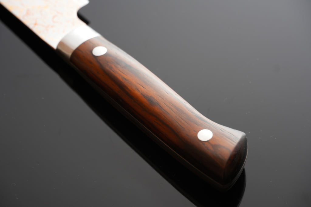 "Golden Fall" Copper Damascus Sujihiki 270mm Slicing Knife FREE SHIPPING